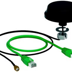 4G-Antennen-Kit EVlink EVP2MP für Ladestation Parking2, schwarz