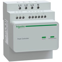 REG-Lademanagementgerät EVlink Home Peak Controller, für PLC, 3-phasig, 4TE