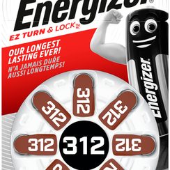 Knopfzelle Zink-Luft Energizer PR41, 8Stück