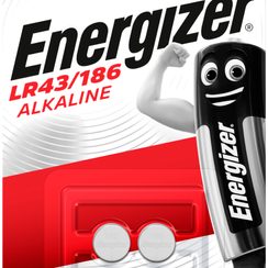Knopfzelle Alkali Energizer LR43 1.5V Blister à 2 Stück