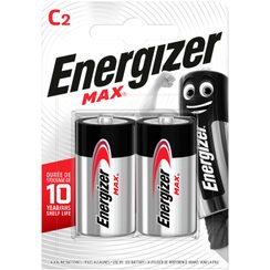 Batterie Alkali Energizer Max C LR14 1.5V Blister à 2 Stück