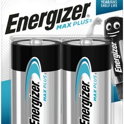 Batterie Alkali Energizer Max Plus D LR20 1.5V Blister à 2 Stück