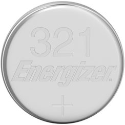 Knopfzelle Silberoxyd Energizer 321, 1.55V, 10 Miniblister, Preis pro Zelle