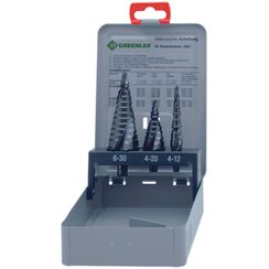 Stufenbohrer-Set Greenlee 4…30mm