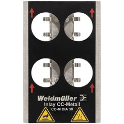 Inlay Weidmüller MetalliCard INLAY CC-M DIA 30 für Gerätemarkierung
