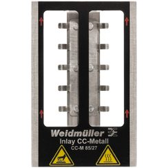 Inlay Weidmüller MetalliCard INLAY CC-M 85/27 für Gerätemarkierung