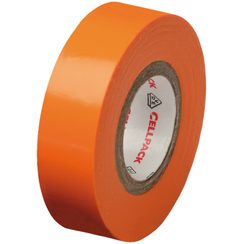 Isolierband Cellpack N° 128, PVC, B=19mm, L=25m, orange