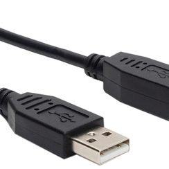 USB-Kabel Ceconet USB-A/USB-B (USB 2.0) 480Mbit/s schwarz 3m