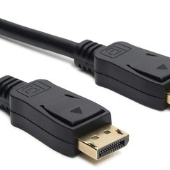 DisplayPort-Kabel Ceconet 4K 340MHz 10.2Gb/s 2m schwarz