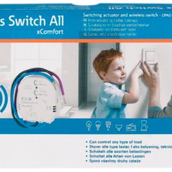 Starterpaket xComfort "Wireless Switch All", Taster / Schaltaktor