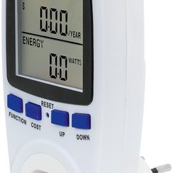 Zwischensteck-Energiezähler Steffen 2500W IP20 0.000…10A
