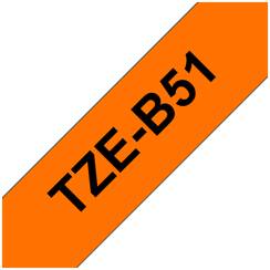 Schriftbandkassette TZe 24mmx5m fl-orange