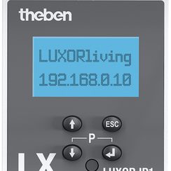 REG-Systemzentrale KNX Theben HTS LUXORliving IP1