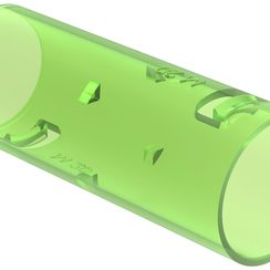 Verbindungsmuffe Spotbox M20 grün-transparent