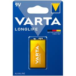 Batterie Alkali VARTA Longlife 9V Blister à 1Stück