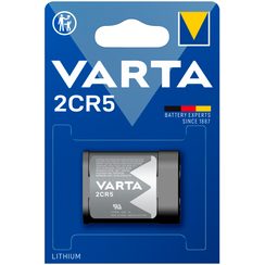 Batterie Lithium Varta Photo 2CR5, 6V 1er Blister
