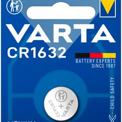 Knopfzelle Lithium Varta Electronics CR1632 3V, 1er Blister