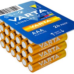 Batterie Alkali Varta Longlife AAA 24er Big Box