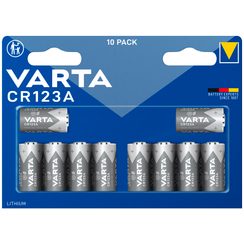 Batterie Lithium VARTA Electronics CR123A 3V Blister à 10Stück