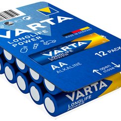 Batterie Alkali Varta Longlife Power AA 12er Big Box