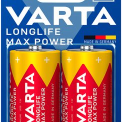 Batterie Alkali Varta Max Power D 2er Blister