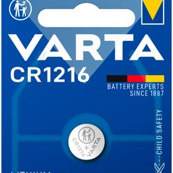 Knopfzelle Lithium Varta Electronics CR1216 3V, 1er Blister