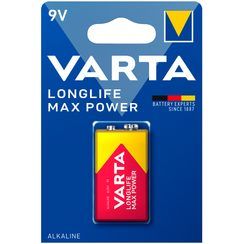 Batterie Alkali Varta Max Power 9V 1er Blister