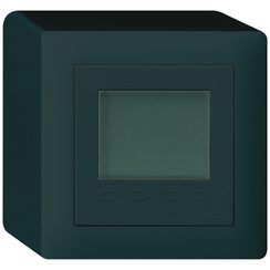 AP-Raumthermostat Hager kallysto Q mit Display schwarz